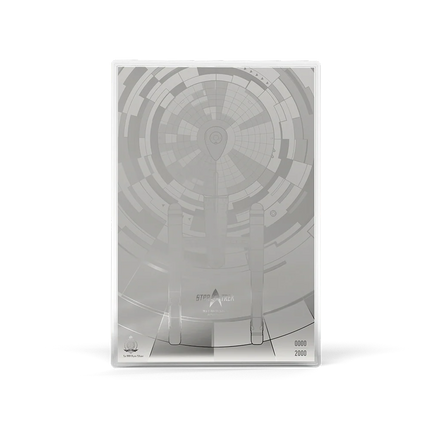 paramount star trek spock 5 g silver collectible foil