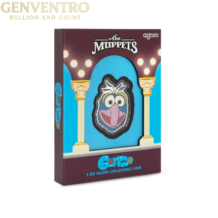 Disney The Muppets - Gonzo 1 oz Silver Collectible Coin - Agoro New Genventro Bullion and Coins