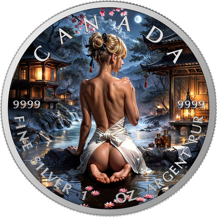2026 Canada Maple Leaf Thermal Relaxing 3 Edition 1 oz Silver Coin Mintage: 200