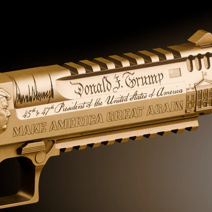trump desert eagle 2 oz pure silver collectible details 2