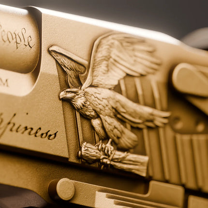 trump desert eagle 2 oz pure silver collectible details 6