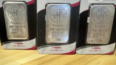 1 oz .999 Pure Fine Silver Nadir Bar