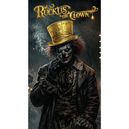 ruckus the clown 1/200 oz gold medal in card (05/27)