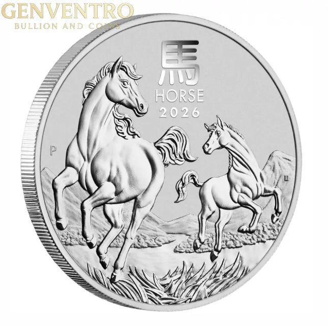 2026 Australia Year Of The Horse 1 oz BU New Design Pre Order Genventro