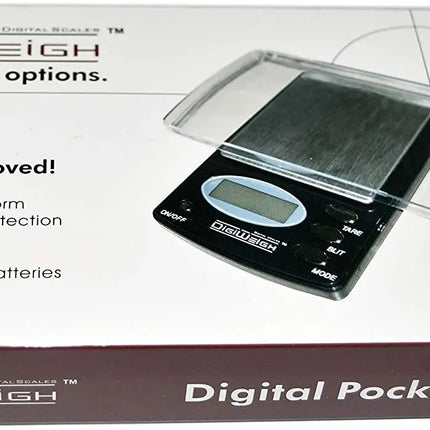 DigiWeigh DW-100AX Precision Digital Scale – 100g x 0.01g | Gram, Ounce, Carat, Grain Modes | Lab, Jewelry, Reloading, Gemstone Use GOLD TESTING EQUIPMENT