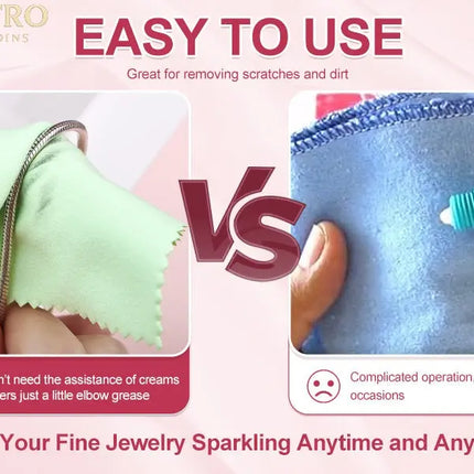 Jewelry Polishing Cloth 5-7/8 Inch Square Suede Cleaning Silver Gold Brass Platinum Coins Bars Rings Earrings Necklace Precious Metal GOLD TESTING EQUIPMENT