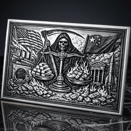 The Final Harvest 1 oz Silver Card Bar (04/03)