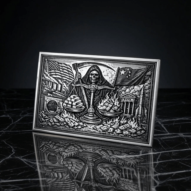 The Final Harvest 1 oz Silver Card Bar (04/03)