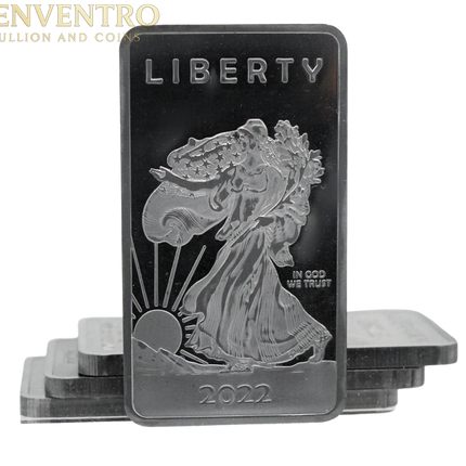 1 Troy Ounce OZ .999 Pure Molybdenum Precious Metal Walking Liberty American Eagle Silver Rare Metal Bar GOLD TESTING EQUIPMENT