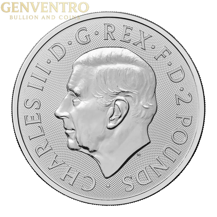 2026 Great Britain - Lion And Eagle 1 oz Ag999 Fine Silver - New BU Genventro Bullion and Coins