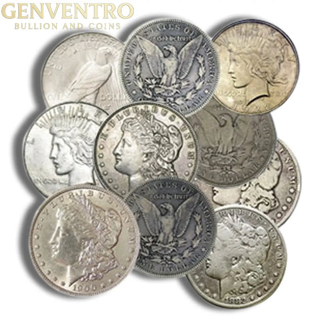 Peace/Morgan - Any Grade Genventro Bullion and Coins