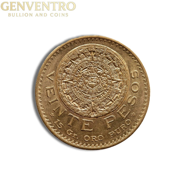 Mexico Gold 20 Peso Genventro Bullion and Coins