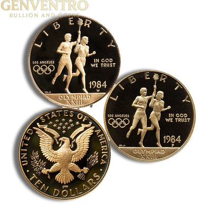 U.S. $10 Modern Gold Commemorative Coin Genventro Bullion and Coins