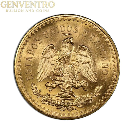 Mexico Gold 50 Peso Genventro Bullion and Coins