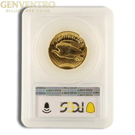 2009 Ultra High Relief Double Eagle Gold Coin PCGS MS70 Genventro Bullion and Coins