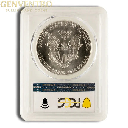 1986 Silver Eagle PCGS MS69 Genventro Bullion and Coins