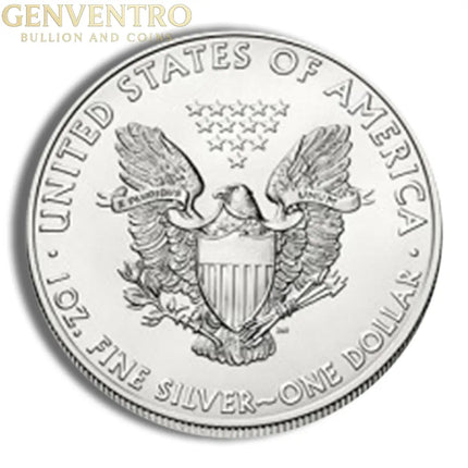 2004 Silver American Eagle - BU Genventro Bullion and Coins