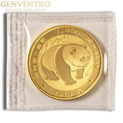 1/2 oz China Gold Panda - BU - Sealed (Year Varies) Genventro Bullion and Coins