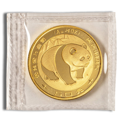 1/2 oz china gold panda bu sealed (year varies)