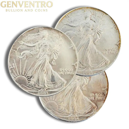 Silver American Eagle - Impaired Genventro Bullion and Coins