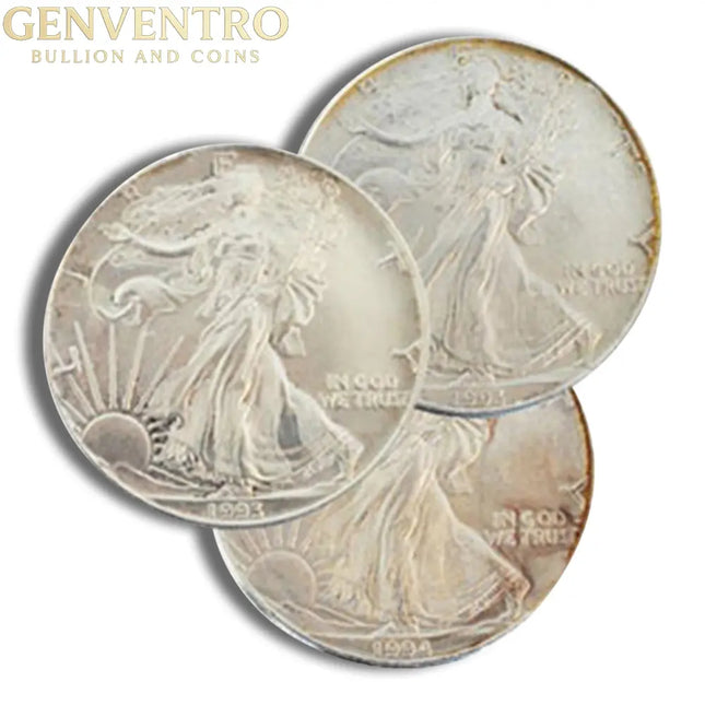 Silver American Eagle - Impaired Genventro Bullion and Coins