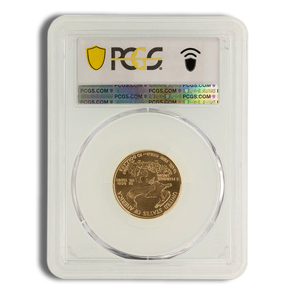 2002 1/4 oz gold eagle $10 pcgs ms69