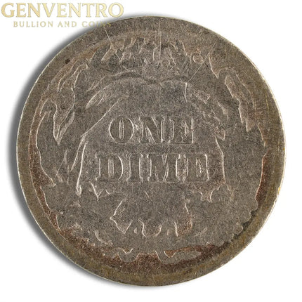 $1 FV 90% Silver Barber Dimes - Avg Circ Genventro Bullion and Coins