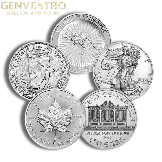 1 oz Silver Coin - Impaired Sovereign Mint (.999+) Genventro Bullion and Coins