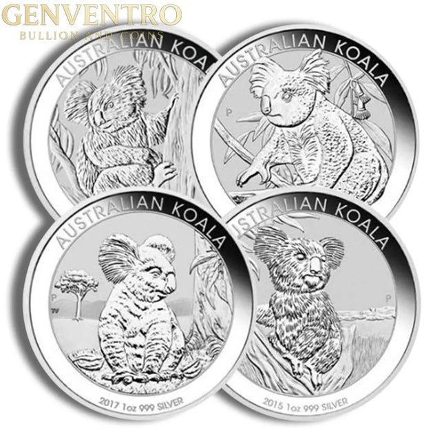Australian Silver Koala - Kilo - BU (Year Varies) Genventro Bullion and Coins