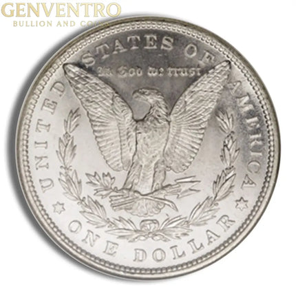 1921 Morgan Silver Dollar - BU Genventro Bullion and Coins
