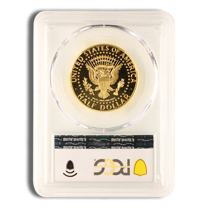 2014 w 3/4 oz jfk half dollar gold coin pcgs pr70 (label varies)