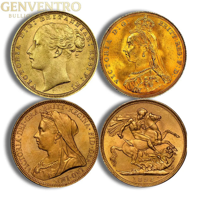 Britain 1 Sovereign - Queen Victoria (1838-1901) Genventro Bullion and Coins