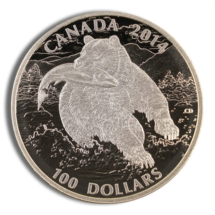 canadian 1 oz silver wildlife (year/design varies)