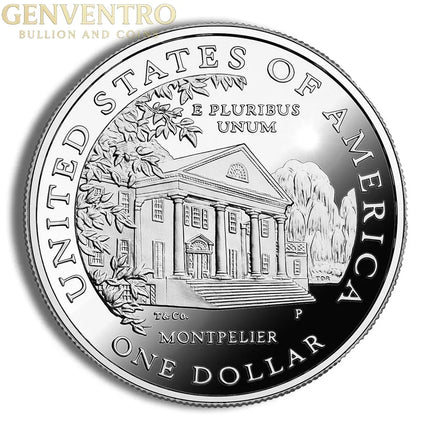 1999-P $1 Dolley Madison Silver Commem - Proof Genventro Bullion and Coins