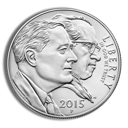 2015 p $1 march of dimes silver commem bu
