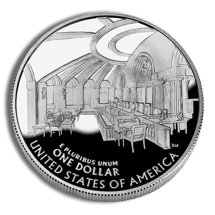 2005 p $1 john marshall silver commem proof