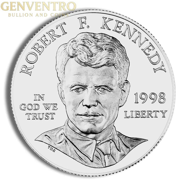 1998-S $1 Robert F. Kennedy Silver Commem - BU Genventro Bullion and Coins