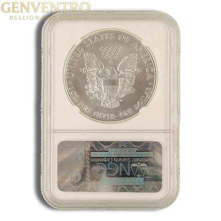 2012 Silver Eagle NGC MS70 Early Releases Genventro Bullion and Coins
