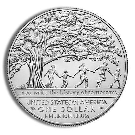 2017 p $1 boys town centennial silver commem bu