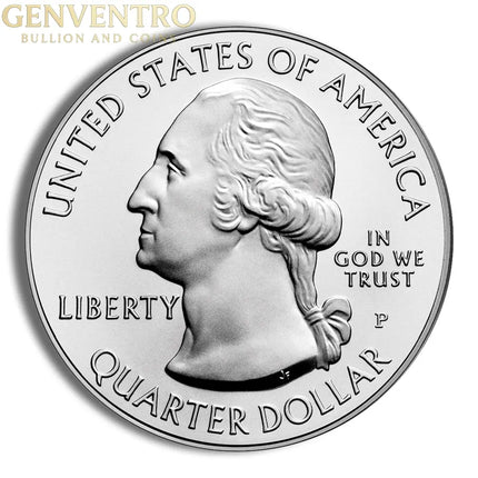 2010-P 5 oz ATB Hot Springs Silver Coin NGC SP70 Genventro Bullion and Coins