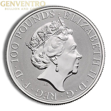 Platinum Britannia - 1 oz (Year Varies) Genventro Bullion and Coins