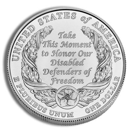 2010 w $1 disabled veterans silver commem bu