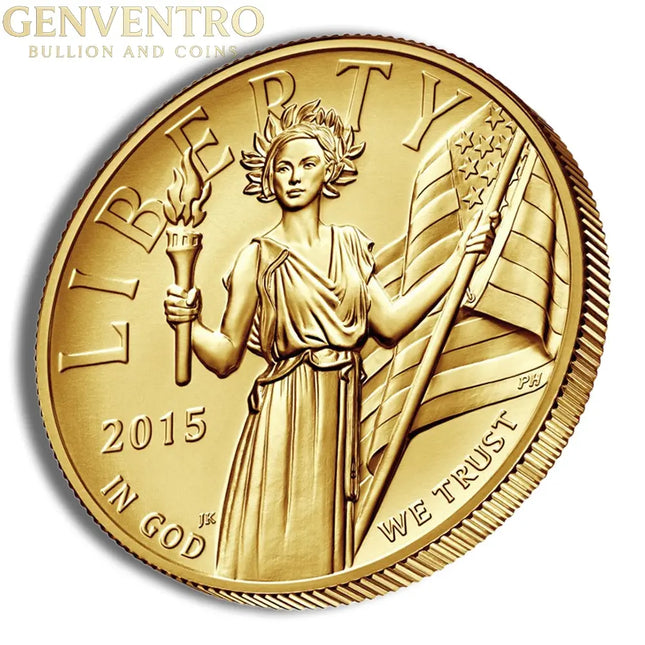 2015-W Liberty High Relief Gold Coin NGC MS70 ER Genventro Bullion and Coins