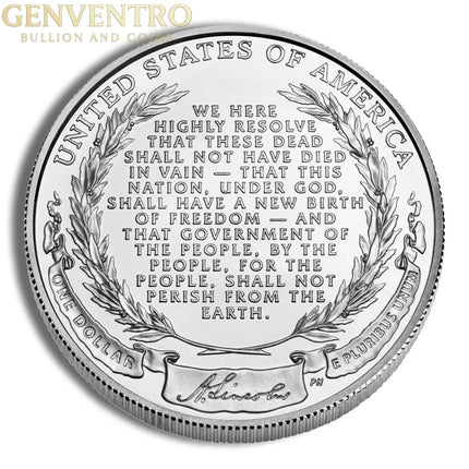 2009-P $1 Abraham Lincoln Silver Commem - BU Genventro Bullion and Coins