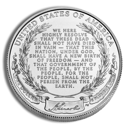2009 p $1 abraham lincoln silver commem bu