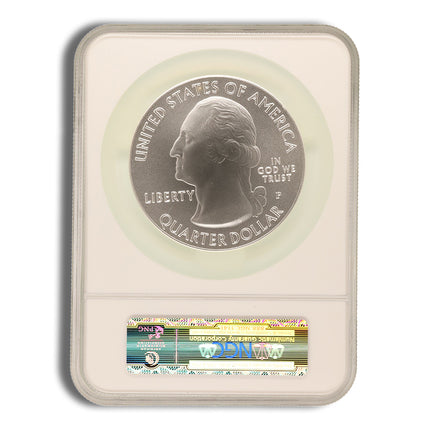 2015 p 5 oz atb bombay hook silver coin ngc sp70