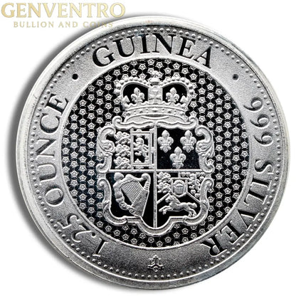 1.25 oz St. Helena Rose Crown Silver Coin (Year Varies) Genventro Bullion and Coins