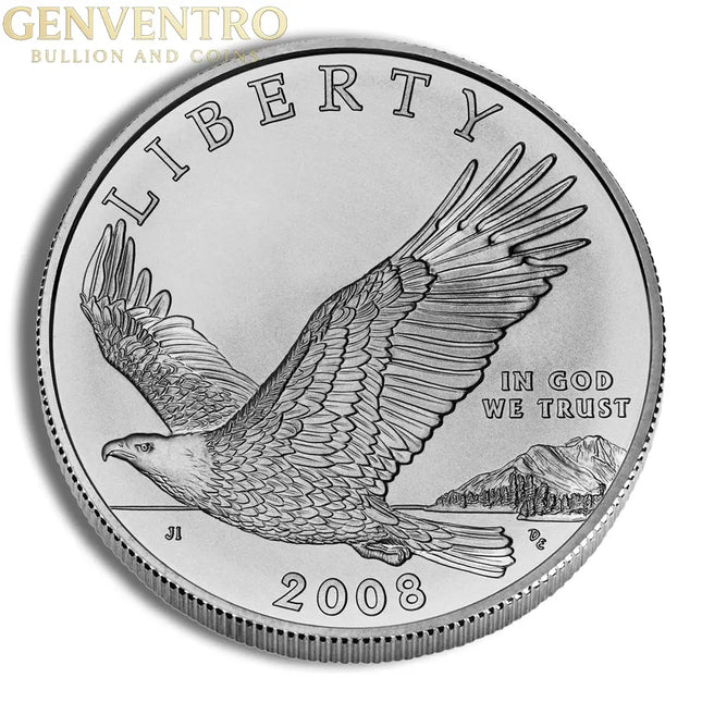 2008-P $1 Bald Eagle Silver Commem - BU Genventro Bullion and Coins