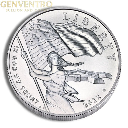 2012-P $1 Star-Spangled Banner Silver Commem - BU Genventro Bullion and Coins