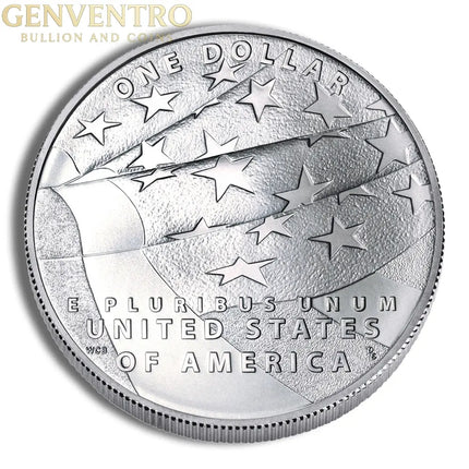 2012-P $1 Star-Spangled Banner Silver Commem - BU Genventro Bullion and Coins